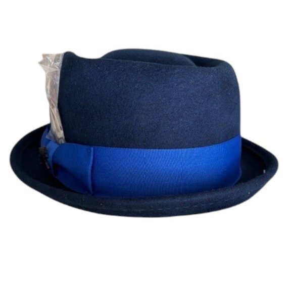 Stacy Adams Men's Wool Diamond Crown Fedora - Picture 2 of 8